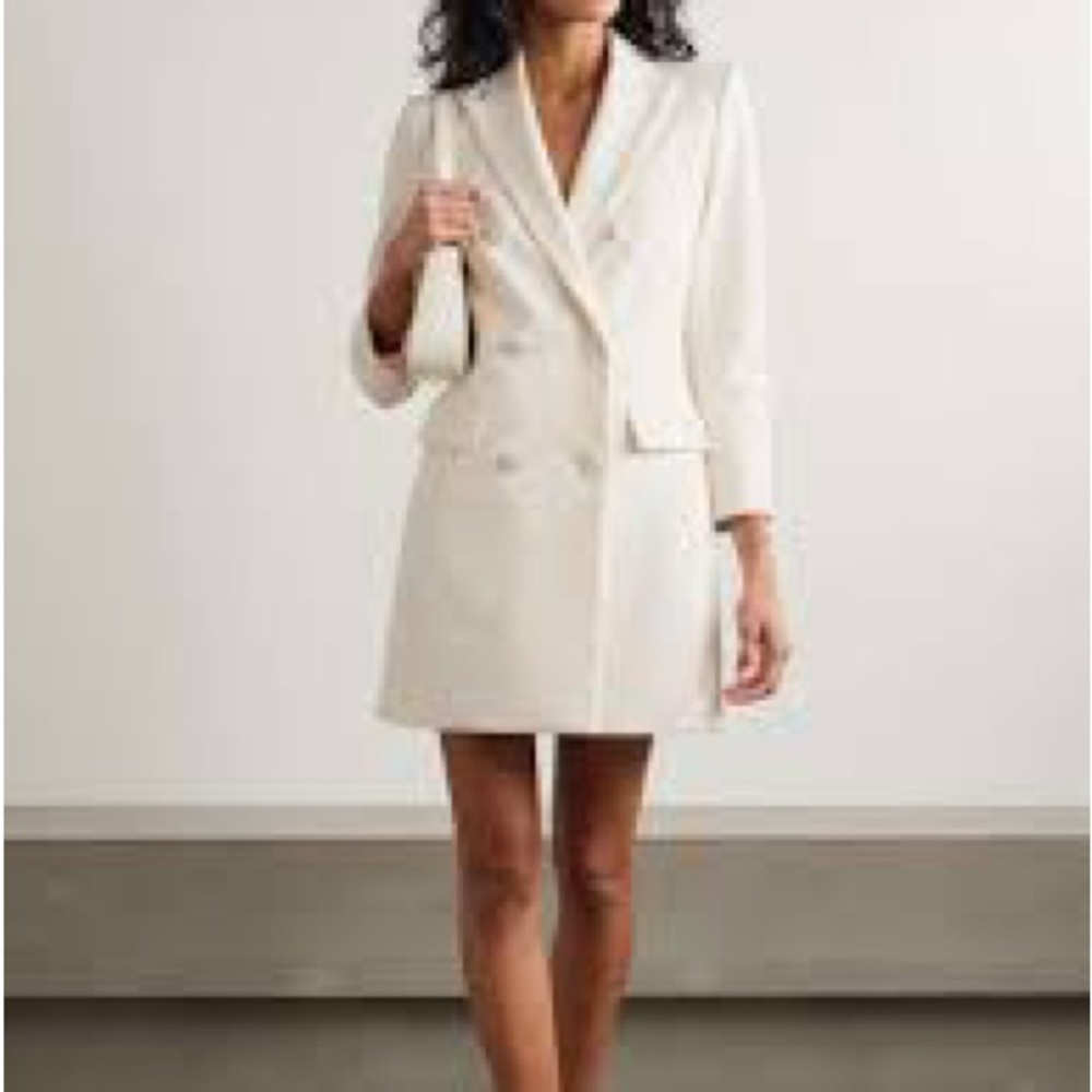 Veronica Beard Ellianna Dress off white blazer dress nwt $898 4 jacket dress